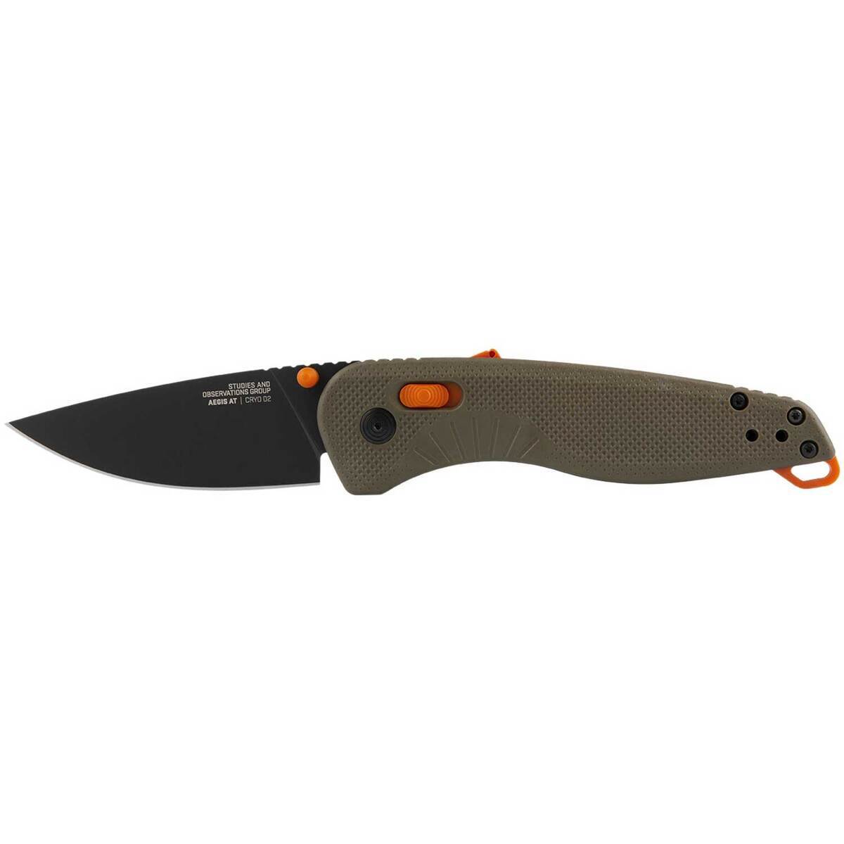 SOG Aegis AT 3.13 inch Folding Knife - Tan SOG Aegis AT 3.13 inch Folding Knife - Tan