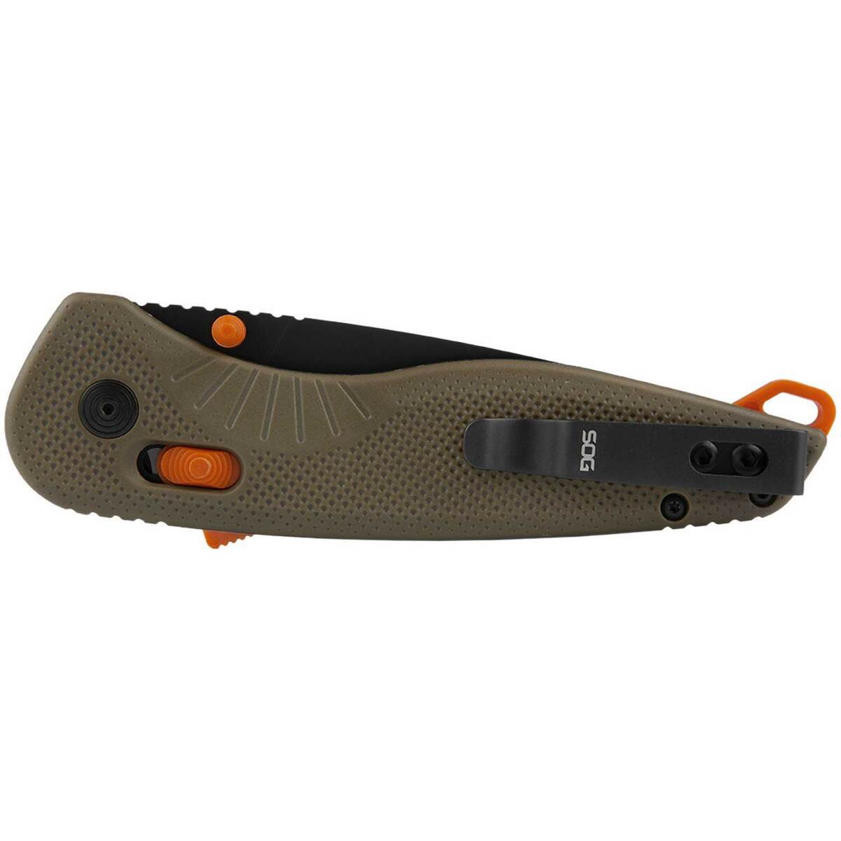 SOG Aegis AT 3.13 inch Folding Knife - Tan SOG Aegis AT 3.13 inch Folding Knife - Tan