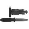 SOG Pentagon FX 4.77 inch Fixed Knife - Blackout - Blackout
