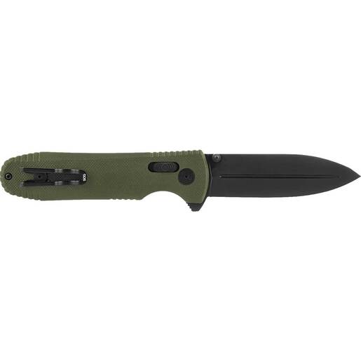 SOG Pentagon XR Folding Knife - OD Green