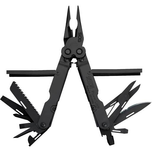SOG Powerlock Scissors Multi Tool - Black Oxide
