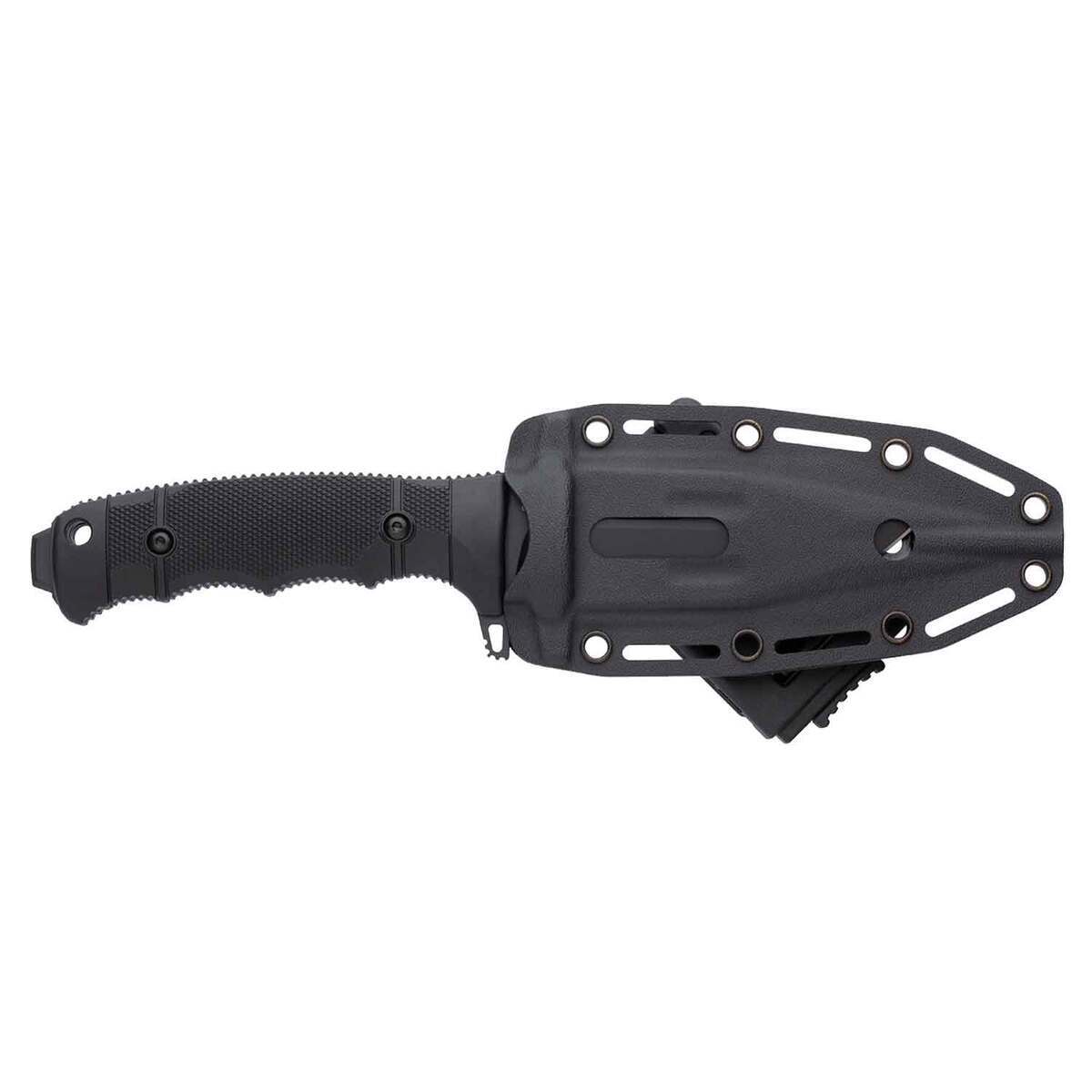 SOG Seal FX 4.3 inch Fixed Blade Knife - Black SOG Seal FX 4.3 inch Fixed Blade Knife - Black