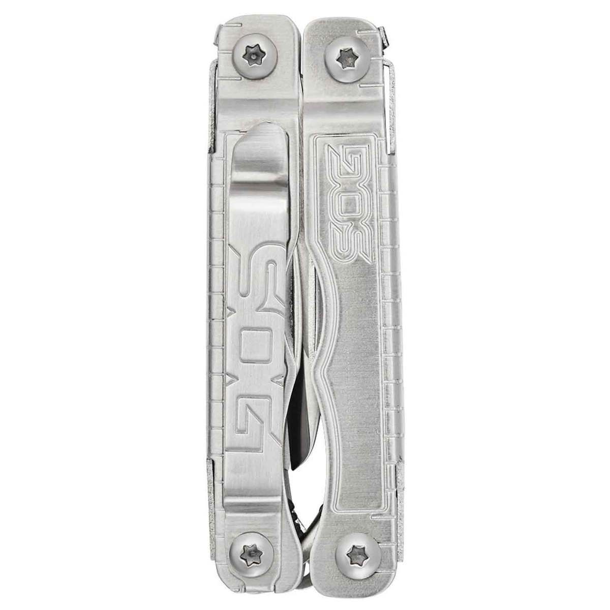 SOG Snippet Keychain Multi-Tool - Silver - Silver SOG Snippet Keychain Multi-Tool - Silver - Silver