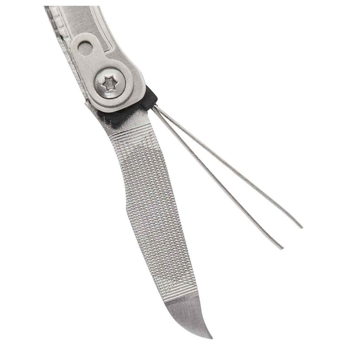 SOG Snippet Keychain Multi-Tool - Silver - Silver SOG Snippet Keychain Multi-Tool - Silver - Silver