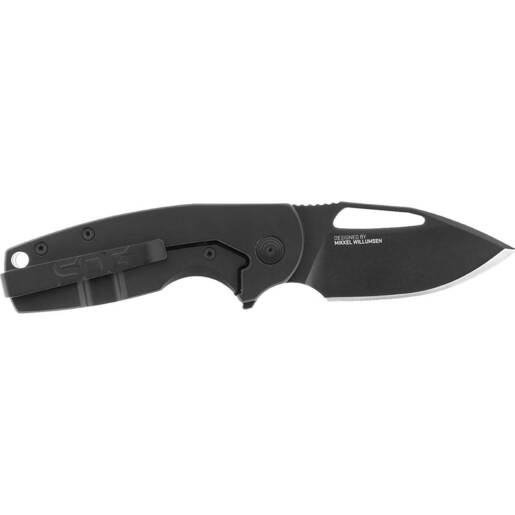 SOG Stout FLK 2.62inch Folding Knife - Black