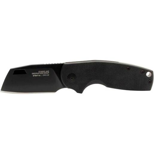 SOG Stout SJ 2.1inch Folding Knife - Blackout