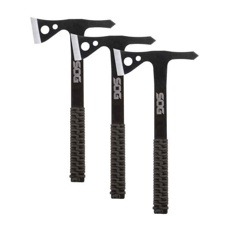 SOG Throwing Hawks - 3 Pack - Black SOG Throwing Hawks - 3 Pack - Black