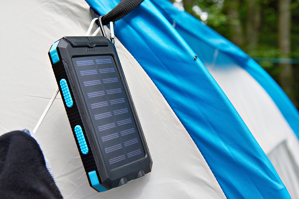 Solar powered portable power