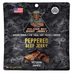 Soldier Boy Beef Jerky Peppered