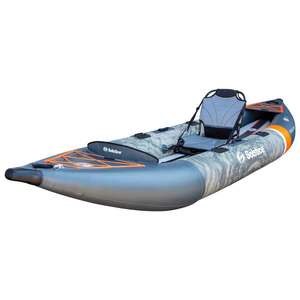 Solstice Scout Fishing Inflatable Kayak - 12.5ft Gray