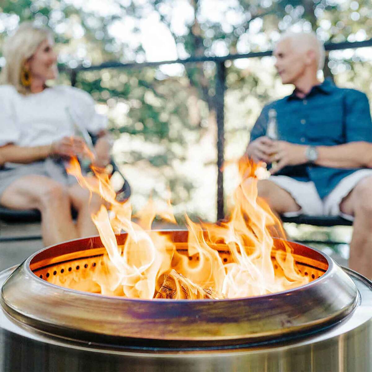 Solo Stove Yukon Fire Pit - Silver - Silver Solo Stove Yukon Fire Pit - Silver - Silver