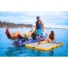 Solstice Inflatable Dock - Yellow/ White