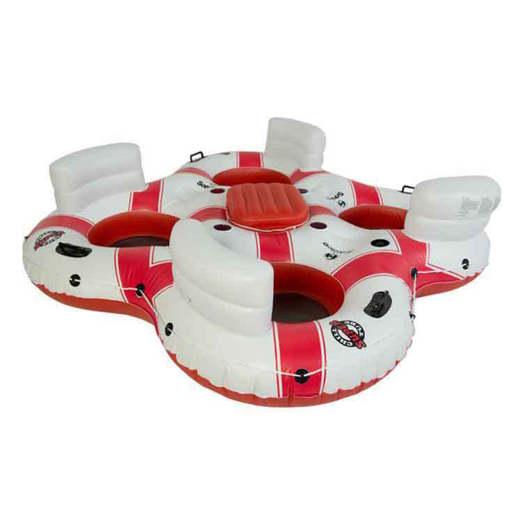 Solstice Quatro Super Chill Tube with Ice Chest - White/Red Solstice Quatro Super Chill Tube with Ice Chest - White/Red