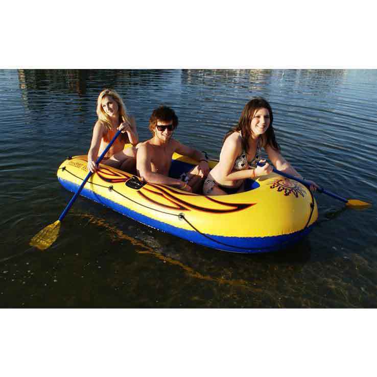 Solstice Sunskiff 3-Person Raft - Yellow 3 Person Solstice Sunskiff 3-Person Raft - Yellow 3 Person