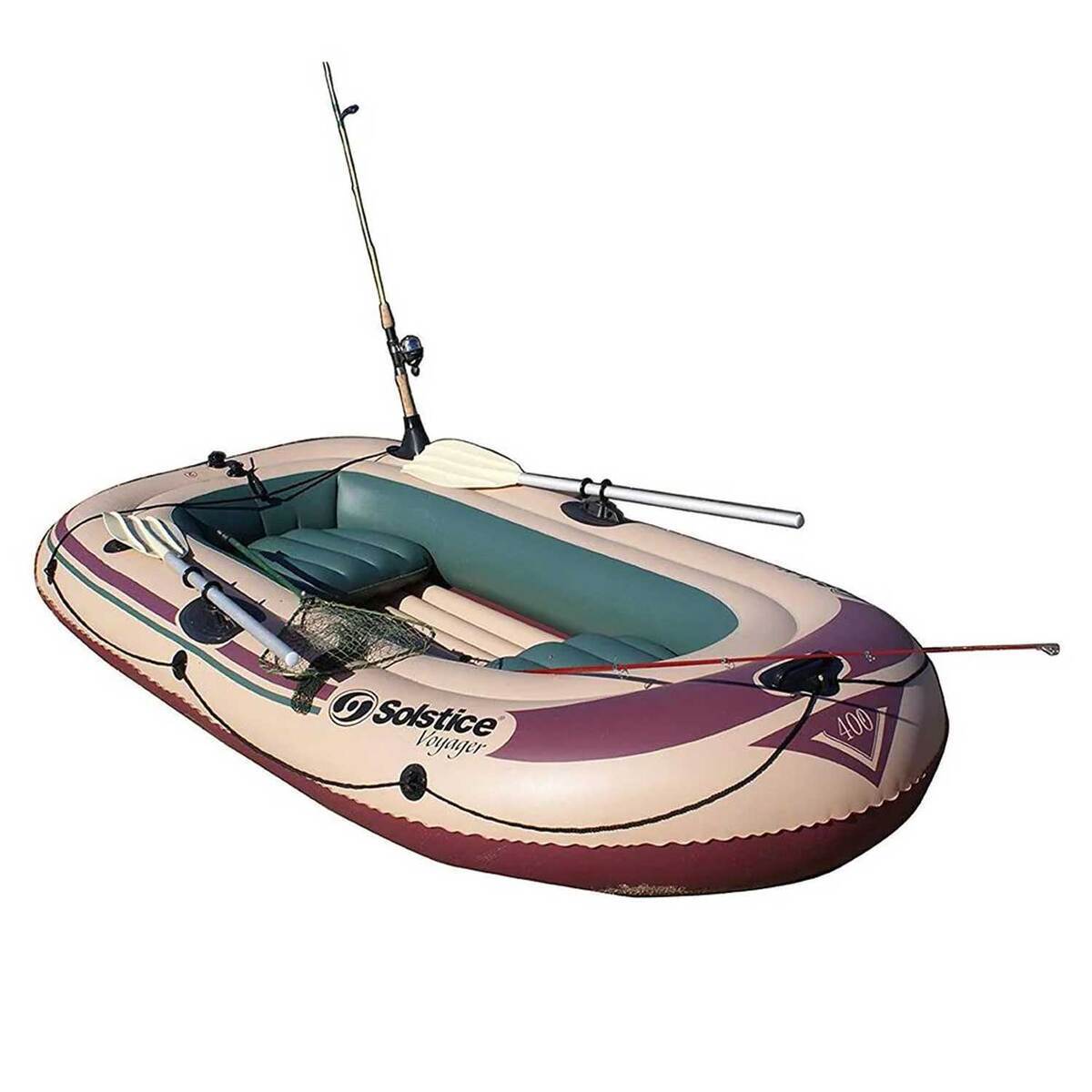Solstice 30401 Oars Voyager 4 Person Boat