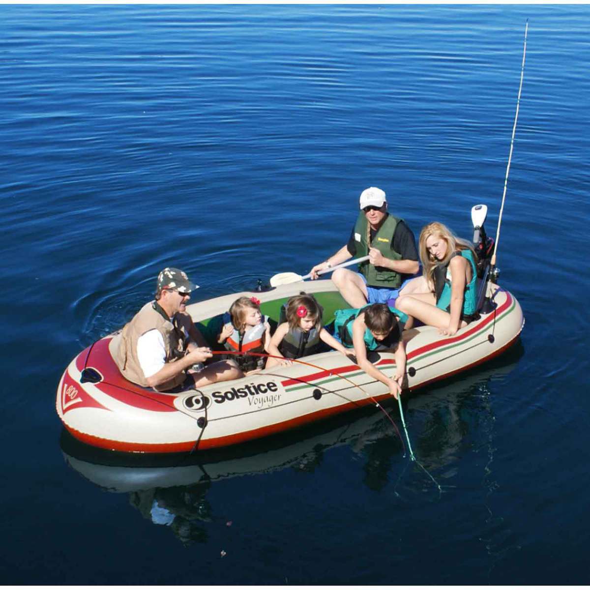Solstice Voyager 6-Person Raft - 6 Person Solstice Voyager 6-Person Raft - 6 Person