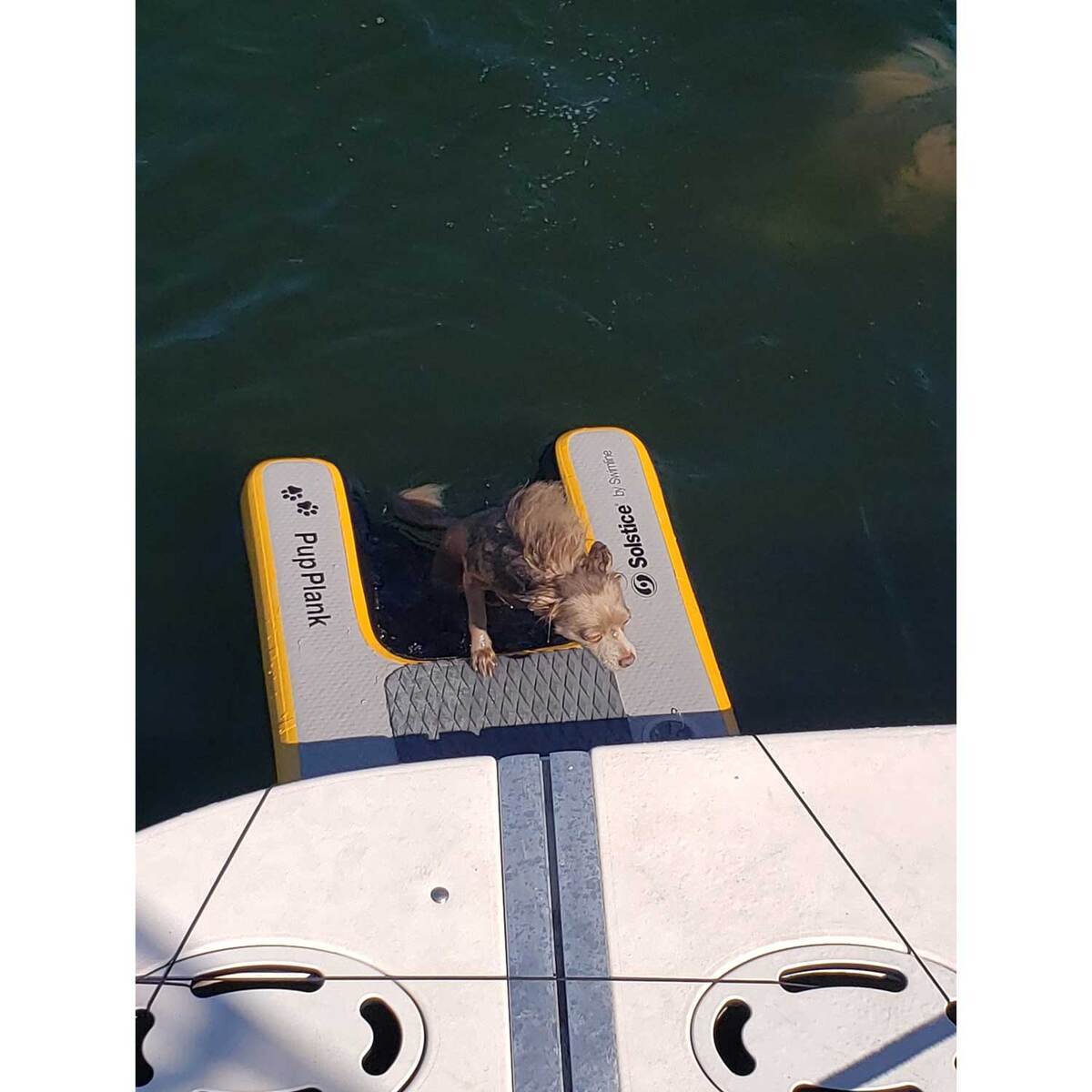 Solstice Watersports Infatable Pup Plank - Small - Gray Solstice Watersports Infatable Pup Plank - Small - Gray