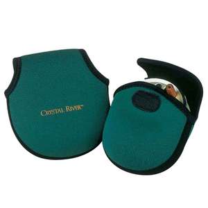 Crystal River Fly Fishing Reel Cover - Green, Small