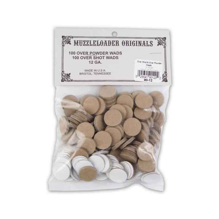 Southern Bloomer 20 Gauge Black Powder Wads Southern Bloomer 20 Gauge Black Powder Wads