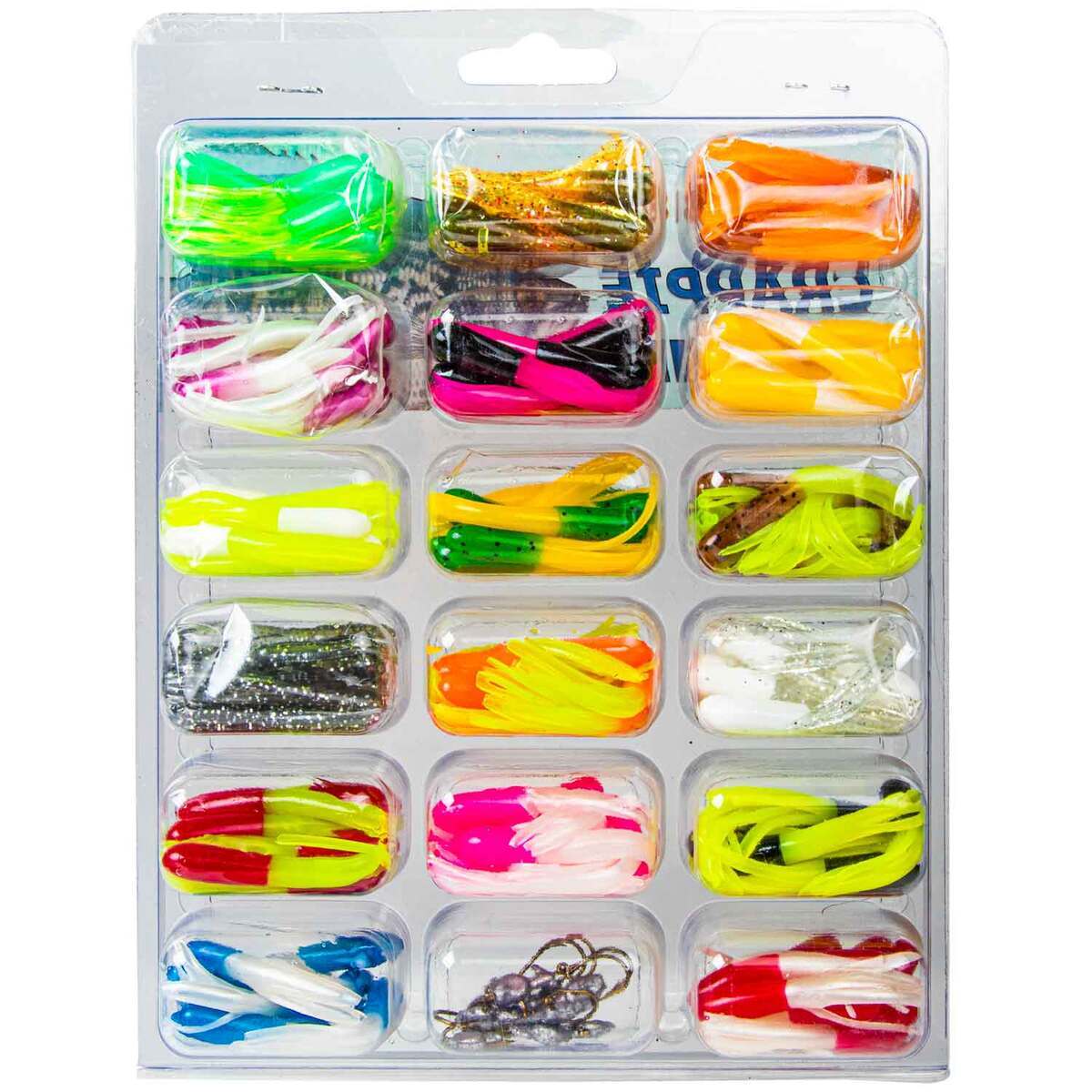 Southern Pro Lit'l Hustler Tri-Color Assorted Tube Bait Kit - Assorted Southern Pro Lit'l Hustler Tri-Color Assorted Tube Bait Kit - Assorted
