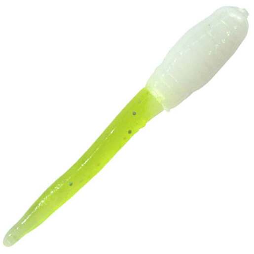 Southern Pro Panfish Stinger Grub – Red/Chartreuse Sparkle – Soft Baits