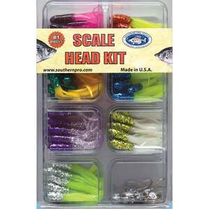 Southern Pro Scale Head Kit Panfish/Crappie Bait - Assorted