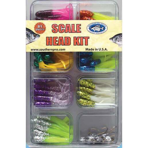 Southern Pro Scale Head Kit Panfish/Crappie Bait – Assorted