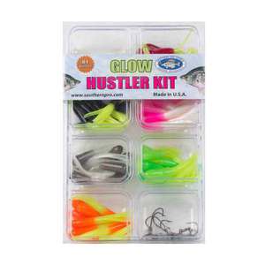 Southern Pro Glow Lit'l Hustler Kit Panfish Bait Assortment - Assorted, 1-1/2in