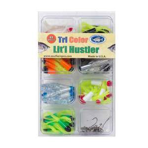 Southern Pro Tricolor Lit'l Hustler Kit Tube Bait Assortment - Assorted