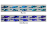 Spectrum Lures Lure Tape Lure Component - Blue Ice - Blue Ice