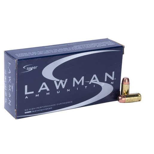 Speer Lawman 40 S&W 165gr TMJ FN Handgun Ammo Ammo - 50 Rounds 50 Rounds Ammo