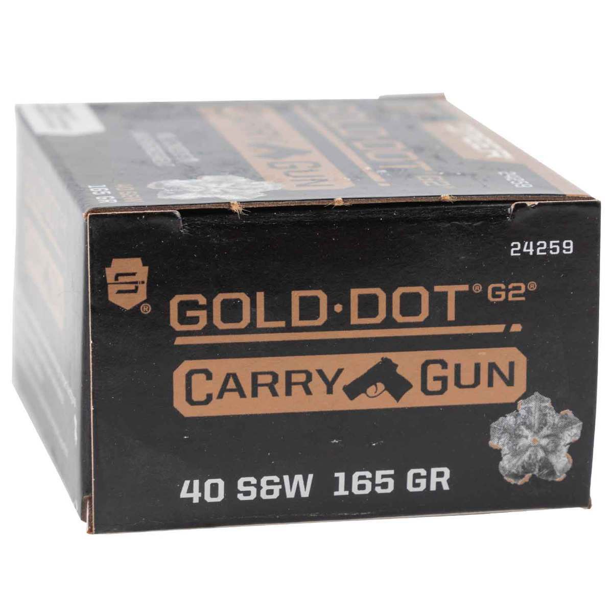 Speer Gold Dot Carry 40 S&W 165gr HP Handgun Ammo - 20 Rounds Speer Gold Dot Carry 40 S&W 165gr HP Handgun Ammo - 20 Rounds