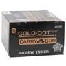 Speer Gold Dot Carry 40 S&W 165gr HP Handgun Ammo - 20 Rounds