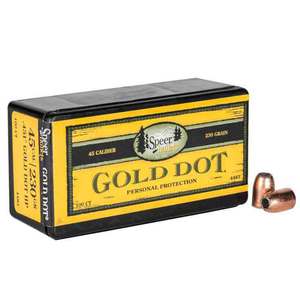 Speer Gold Dot Handgun Reloading Bullets
