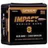 Speer Impact Medium Game 264 Caliber/6.5mm Polymer Tipped Metal Jacket 140gr Reloading Bullets - 50 Count