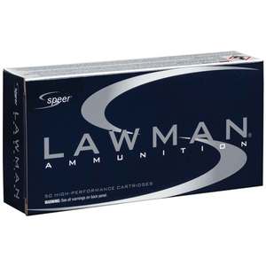 Speer Lawman 9mm Luger 115gr TMJ Handgun Ammo - 50 Rounds