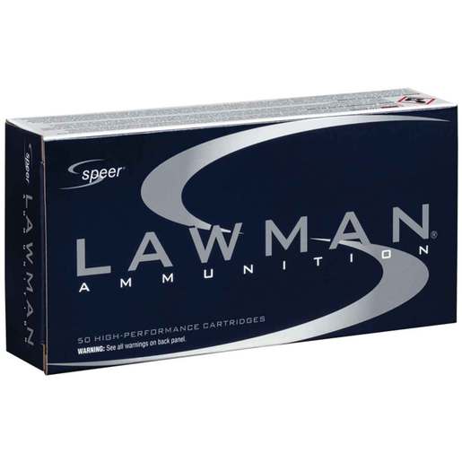 Speer Lawman 9mm Luger 115gr TMJ Handgun Ammo Ammo - 50 Rounds 50 Rounds Ammo