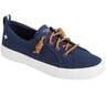 Sperry Women's Crest Vibe Casual Shoes - Navy - Size 7.5 - Navy 7.5