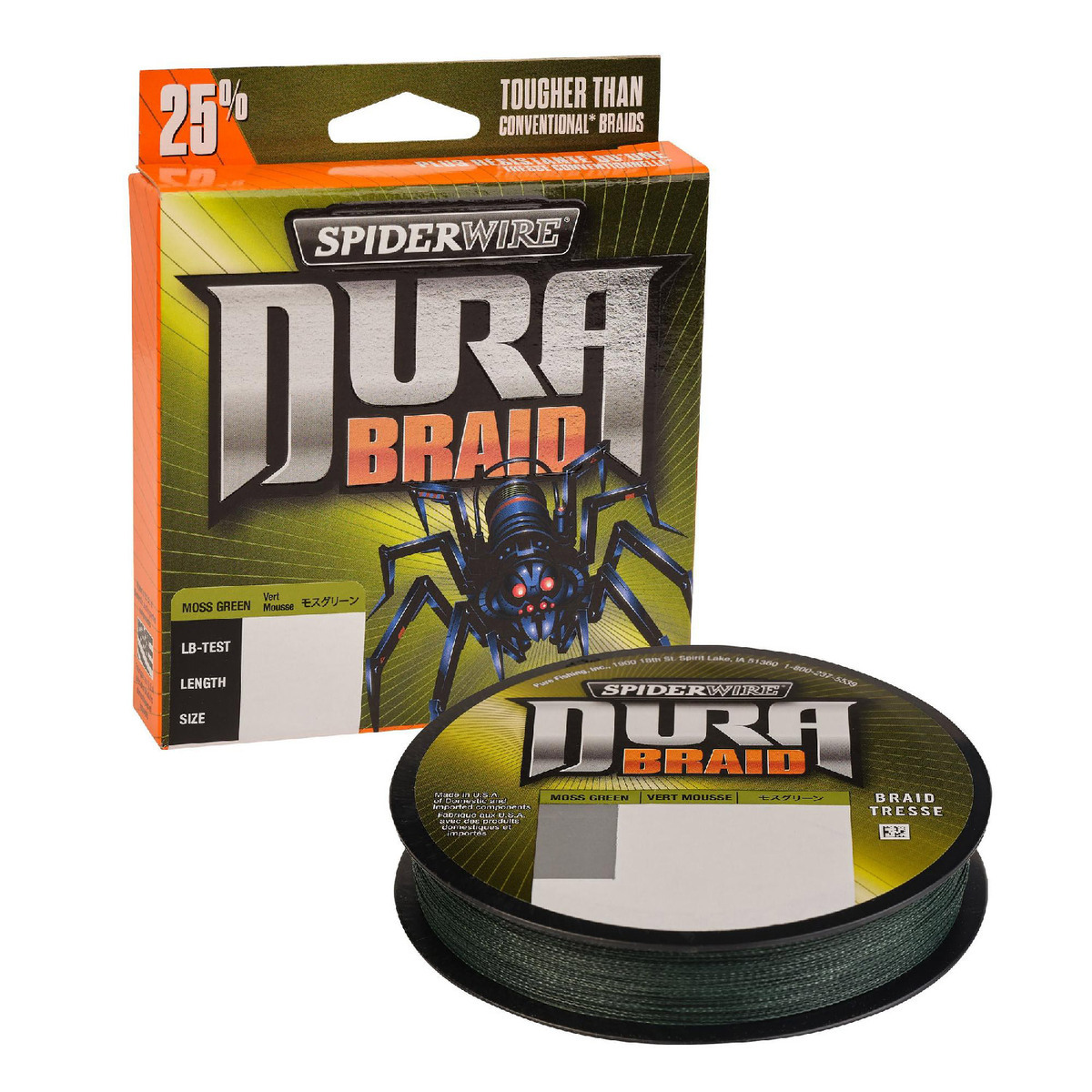 SPIDERWIRE DURABRD 20LB 300Y MGRN SPIDERWIRE DURABRD 20LB 300Y MGRN