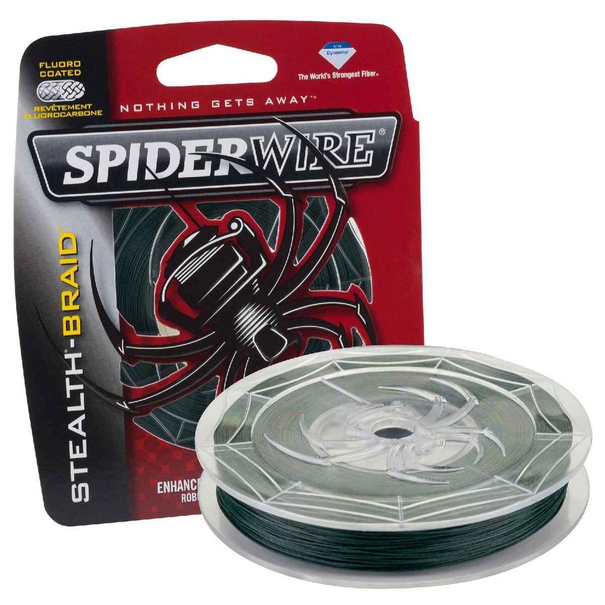Spiderwire Stealth Braided Fishing Line - 100lb, Moss Green