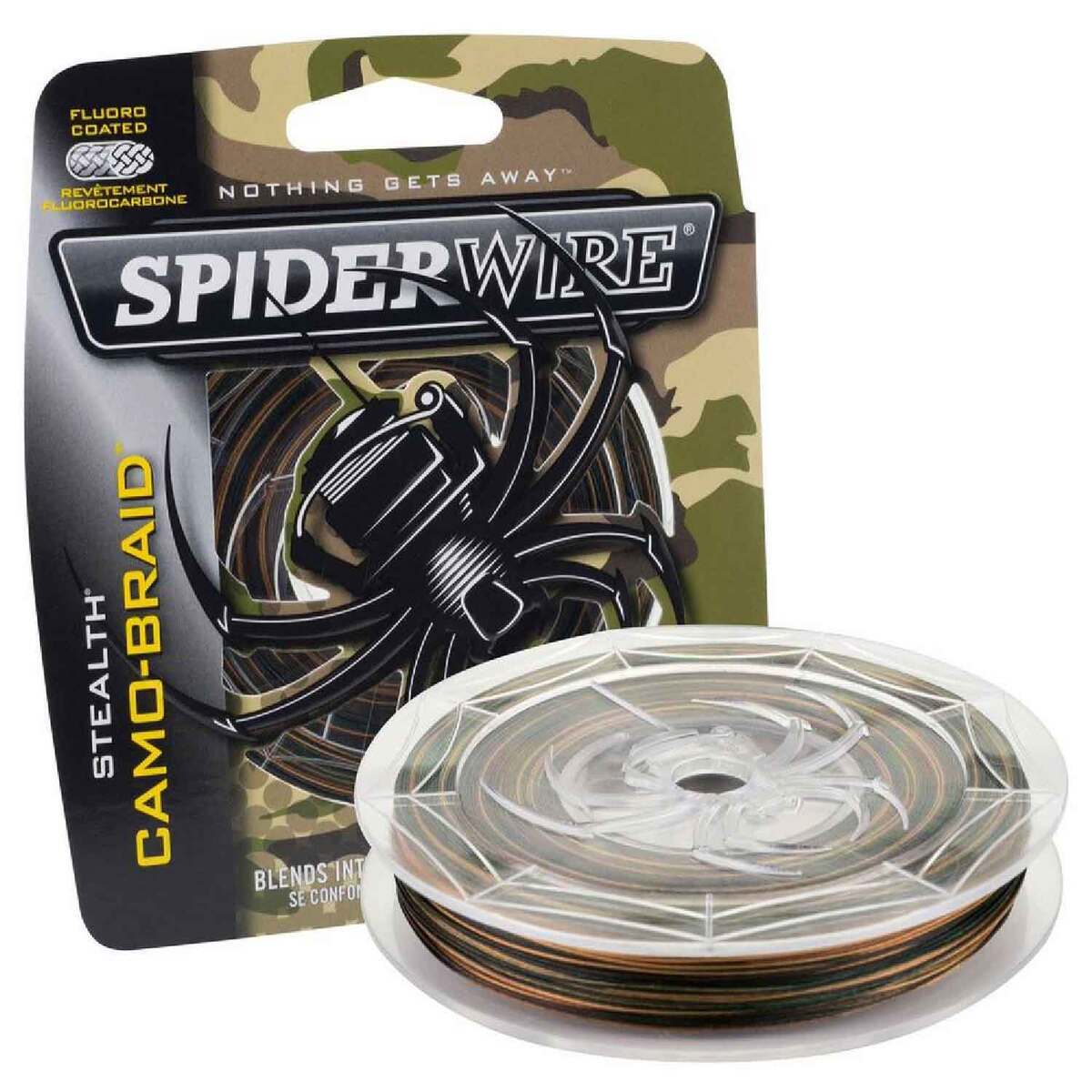 SpiderWire Stealth Camo Braided Fishing Line SpiderWire Stealth Camo Braided Fishing Line