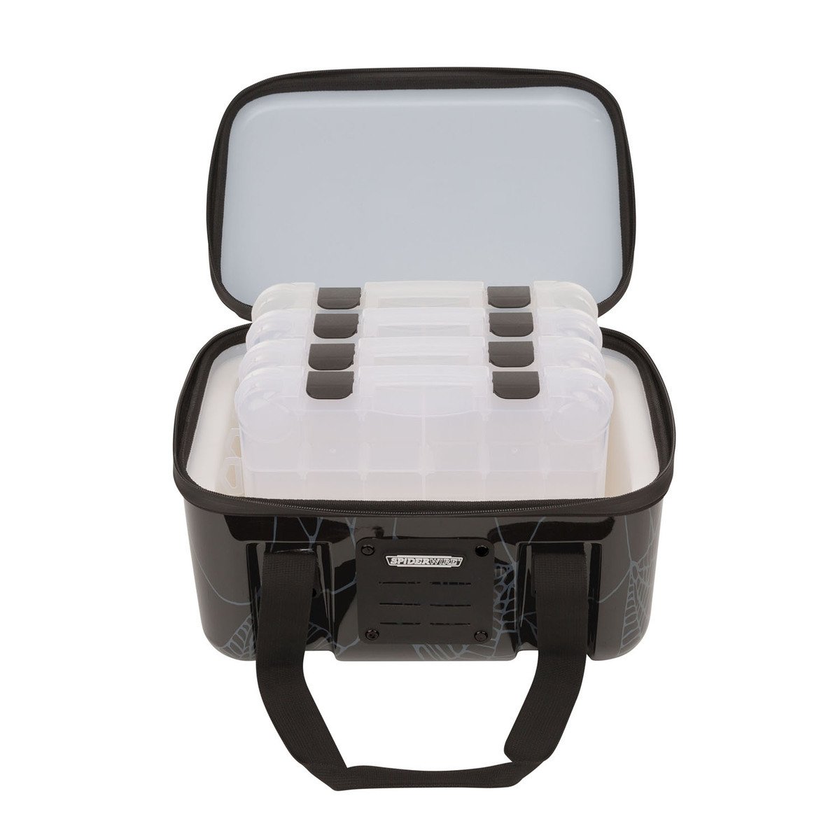 Spiderwire Stealth Soft Tackle Bag - Black - Black Spiderwire Stealth Soft Tackle Bag - Black - Black
