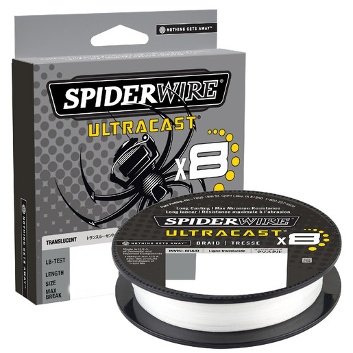SpiderWire Ultracast Braided Fishing Line - Aqua Camo