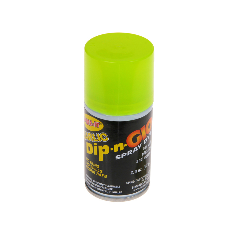 Spike It Aerosol Dip-N-Glo Soft Plastic Dye - Chartreuse 2oz | Sportsman's Warehouse dip n glo
