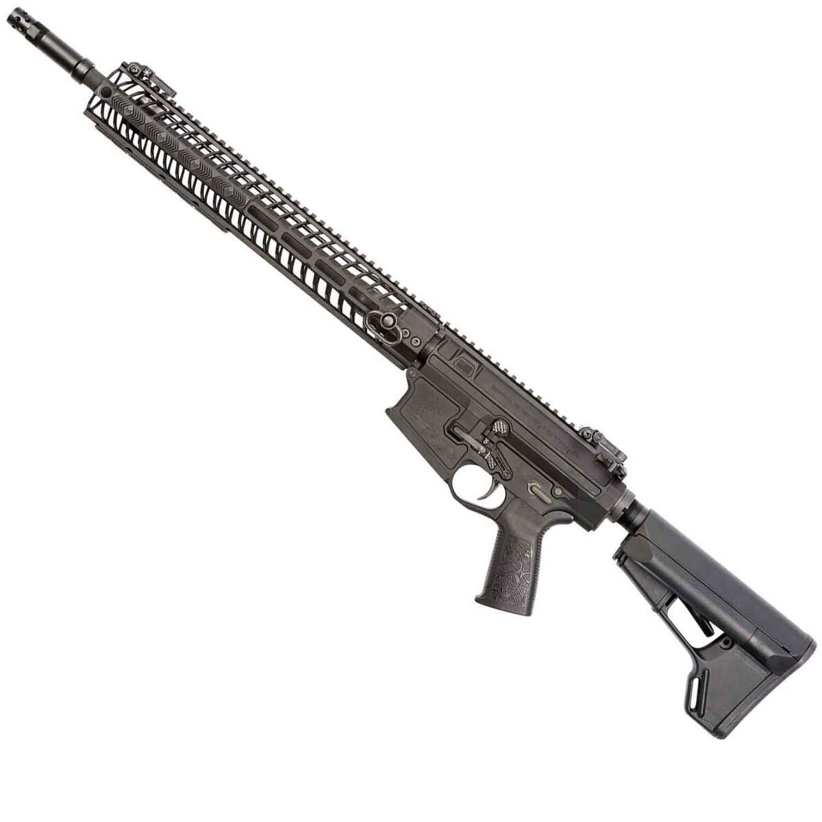 Spikes Tactical Roadhouse 7.62mm NATO 18in Black Anodized Semi Automatic Modern Sporting Rifle - No Magazine - Black Spikes Tactical Roadhouse 7.62mm NATO 18in Black Anodized Semi Automatic Modern Sporting Rifle - No Magazine - Black