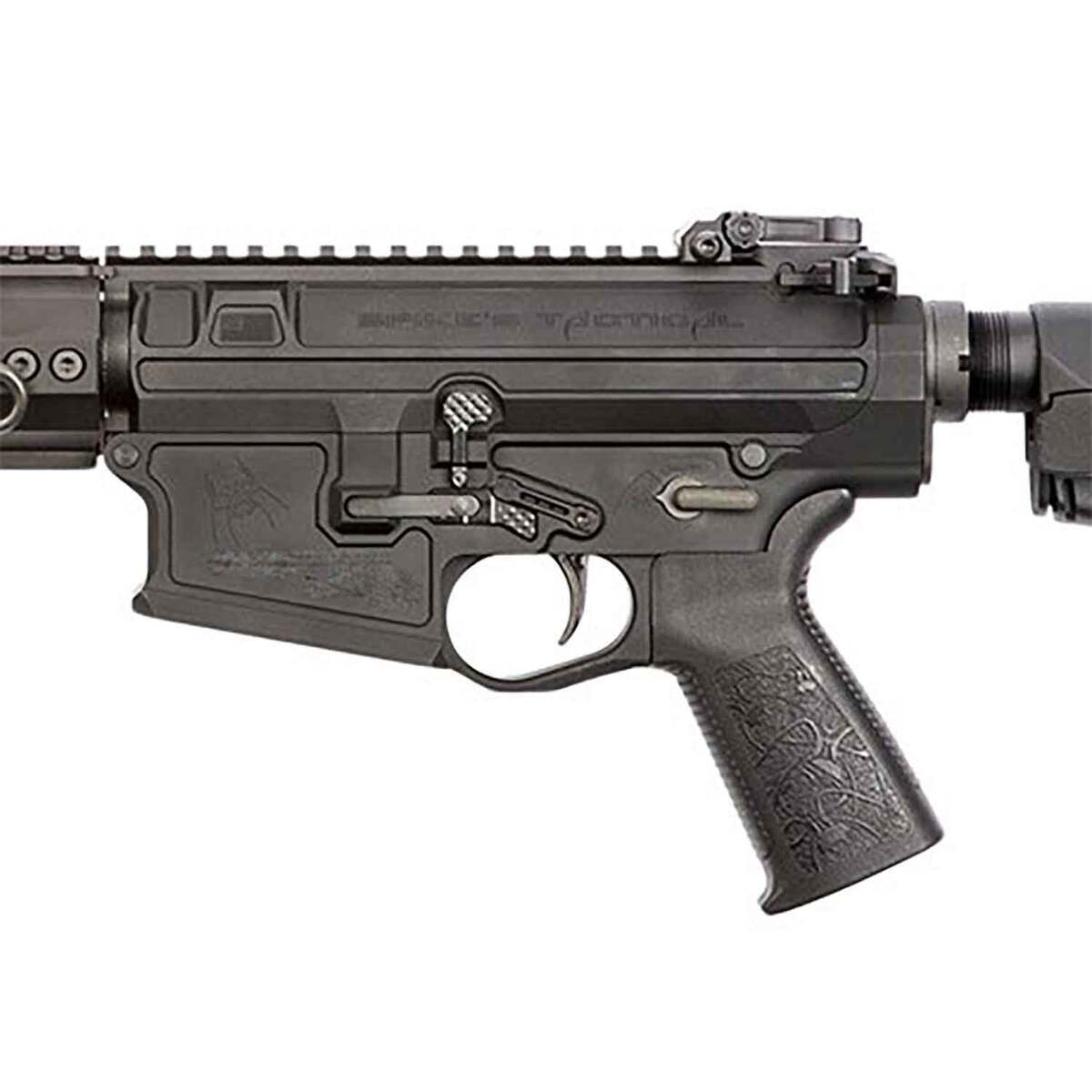 Spikes Tactical Roadhouse 7.62mm NATO 18in Black Anodized Semi Automatic Modern Sporting Rifle - No Magazine - Black Spikes Tactical Roadhouse 7.62mm NATO 18in Black Anodized Semi Automatic Modern Sporting Rifle - No Magazine - Black