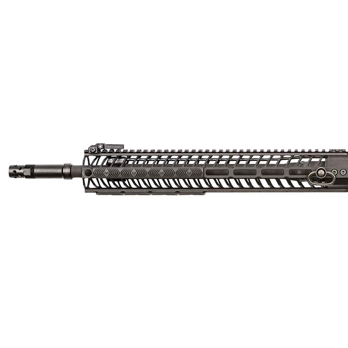 Spikes Tactical Roadhouse 7.62mm NATO 18in Black Anodized Semi Automatic Modern Sporting Rifle - No Magazine - Black Spikes Tactical Roadhouse 7.62mm NATO 18in Black Anodized Semi Automatic Modern Sporting Rifle - No Magazine - Black