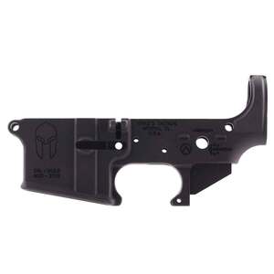 Spikes Tactical Spartan Black Anodized Stripped Lower Rifle Receiver