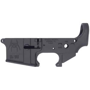 Spikes Tactical Spider Black Anodized Stripped Lower Rifle Receiver