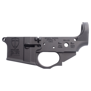 Spikes Tactical Crusader Black Open Stripped Lower Receiver